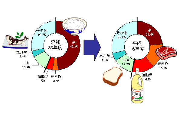 食生活の変化